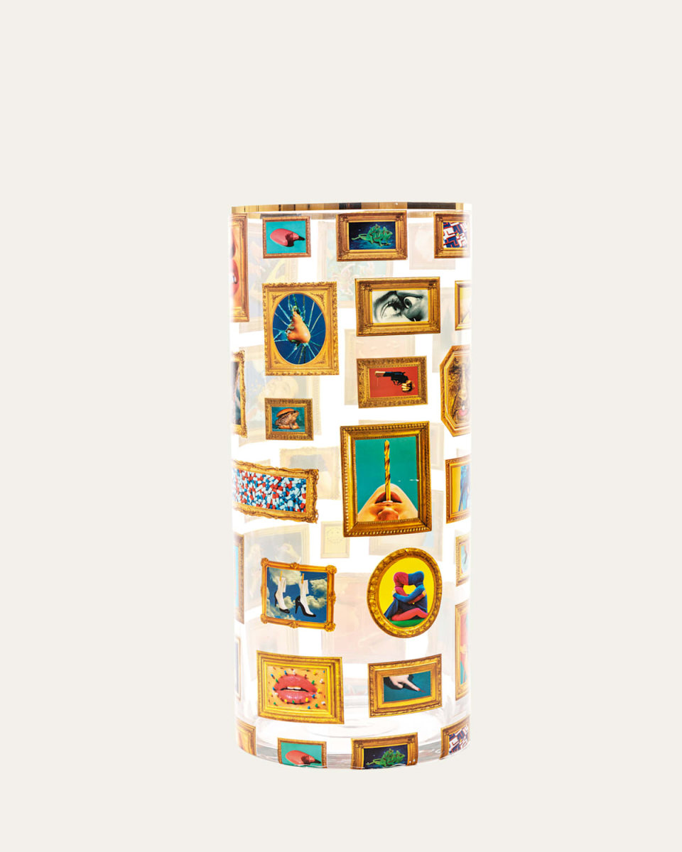 x Toiletpaper Frames Cylindrical 20" Large Vase